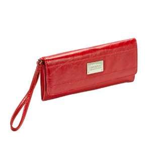   Cole Red Womens Leather Wristlet Clutch Wallet: Everything Else