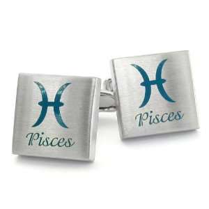  Pisces Zodiac Sign Cufflinks Cuff Daddy Jewelry