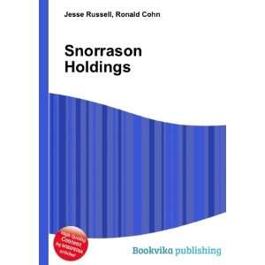  Snorrason Holdings: Ronald Cohn Jesse Russell: Books