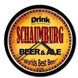  SCHAUMBURG beer and ale cerveza wall clock: Everything 