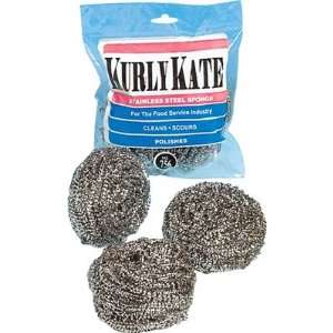  Large Kurly Kate Stainless Steel Scrubbers 12 per Pack 