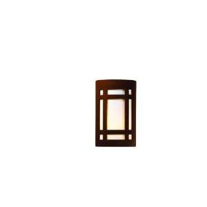   Craftsman Outdoor Wall Sconce Finish: Verde Patina: Home Improvement