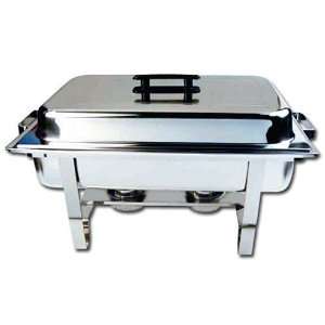Winware 8 Qt Stainless Steel Chafer, Full Size Chafer:  