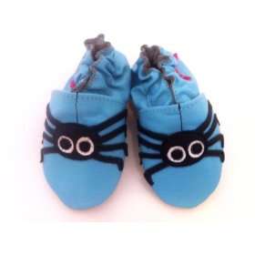  Tinys Soft Leather Baby Shoes   Spider 0 6 Months: Baby