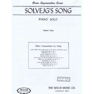  Grieg   Solvejgs Song, Willis ed.: Everything Else