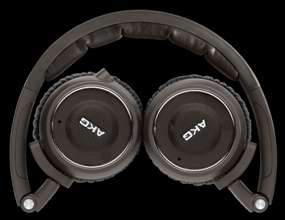  AKG K480NC Active Noise Reducing Mini Headphones (Black 