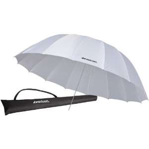  Westcott 4632 7 Feet White Diffusion Parabolic Umbrella 