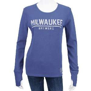   : Milwaukee Brewers Womens Subzero Waffle T Shirt: Sports & Outdoors