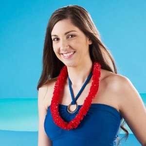  Red Soft Twist Leis: Health & Personal Care