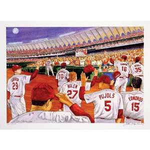  St. Louis Cardinals Goodbye Old Friend Print: Sports 
