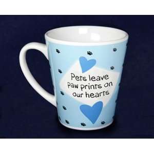   Leave Paw Prints Coffee Mug   Animal Causes (RETAIL): Home & Kitchen