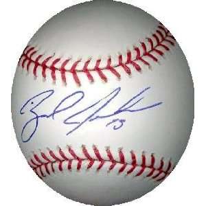  Zach Jackson autographed Baseball