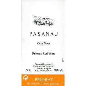  Pasanau Priorat Ceps Nous 2008 750ML Grocery & Gourmet 