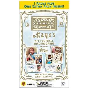  Topps Nfl 2009 Mayos Trading Cards  8 Packs Sports 