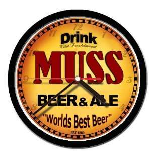  MUSS beer and ale cerveza wall clock: Everything Else