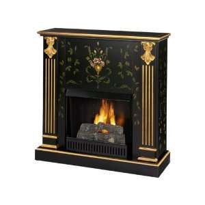  Hand painted Bellini Ventless Fireplace: Home & Kitchen