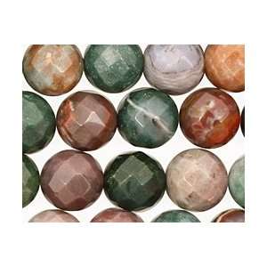  Fancy Jasper Beads Faceted Round 12mm Arts, Crafts 