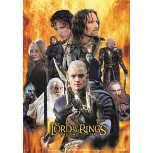  Lord of the Rings The Two Towers Movie Poster