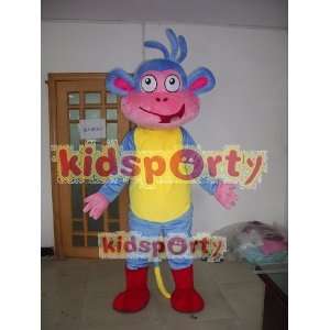  new christmas costume dora boots monkey costum mascot 