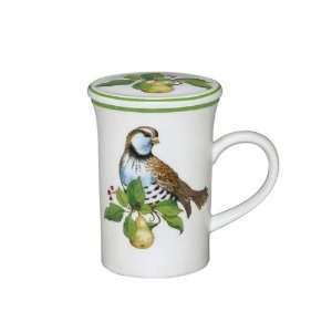   Partridge in a Pear Tree Covered Coffee Mug: Patio, Lawn & Garden