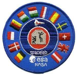  NASA ESA Program Patch Arts, Crafts & Sewing