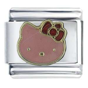  Kitty Cat Pink Italian Charms: Pugster: Jewelry