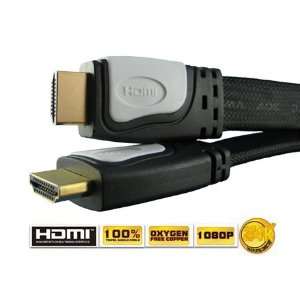  15ft 5m 1080p HDMI Cord 1.3 Gold NEW for PS3 HDTV FlatB 