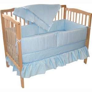  American Baby Company 5 Piece Cotton Percale Crib Set 