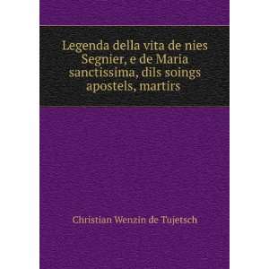   dils soings apostels, martirs . Christian Wenzin de Tujetsch Books