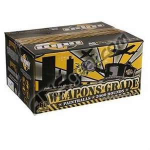  WPN Weapons Grade Paintballs Case 500 Rounds   Green Shell 
