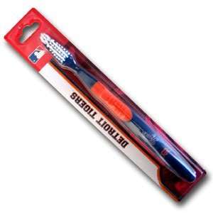  Detroit Tigers Set of 2 Team Toothbrushes: Sports 