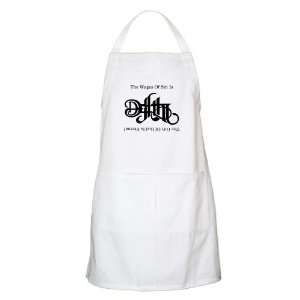  Apron White The Wages Of Sin Is Death: Everything Else