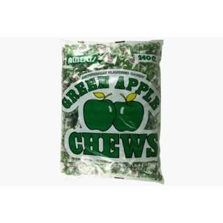 Alberts Chews Green Apple 240 Piece Bag:  Grocery & Gourmet 