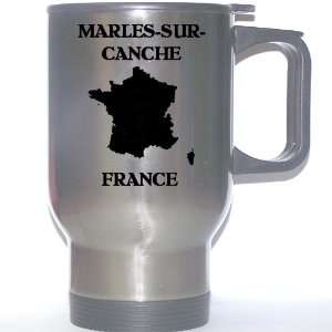  France   MARLES SUR CANCHE Stainless Steel Mug 