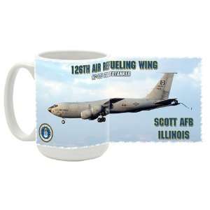  USAF 126th Air Refueling Wing Coffee Mug: Kitchen & Dining