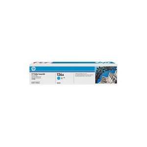 126A   Toner cartridge   1 x cyan   1000 pages   HP TONER GENUINE 126A 