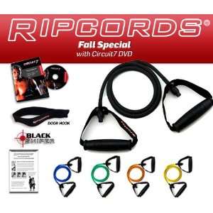  Ripcords Special   Resistance Bands Kit with DVD: Sports 