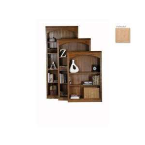  Coastal 29348NGUN 48 in. Open Bookcase   Unfinished: Home 
