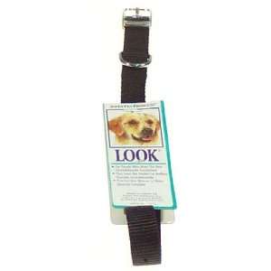   Aspen Pet 14in. x .63in. Black Nylon Dog Collars 15410: Pet Supplies