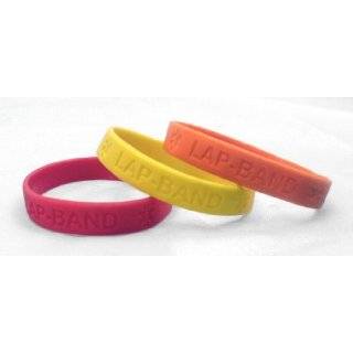 pack of Lap band Medical Alert Silicone Bands by Medical Alert bands