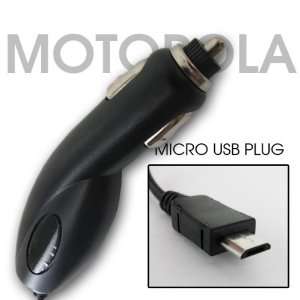  Cell Phone Car Charger (Micro USB) for Motorola Atrix 4G 