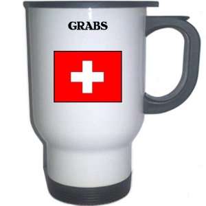  Switzerland   GRABS White Stainless Steel Mug 