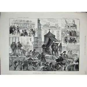  1888 Tercentenary Festival Defeat Armada Plymouth Art 