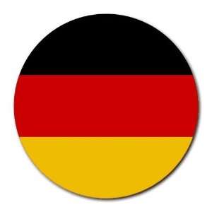  Germany Flag Round Mouse Pad: Office Products