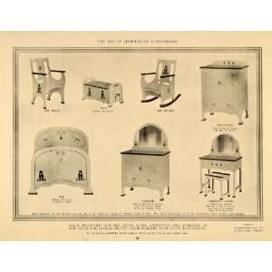  1916 Print Chiffonier Conrey Davis Company Furniture 