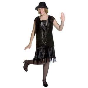  1920s Gatsby Girl Plus Size Flapper Dress Costume Toys 