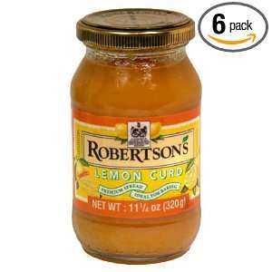 Robertsons, Lemon Curd, 11.3 Ounce (6 Pack)  Grocery 
