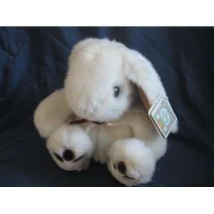   SITTING BUNNY WITH LEATHER PAWS AND INNER EARS 1/2 INCS Toys & Games