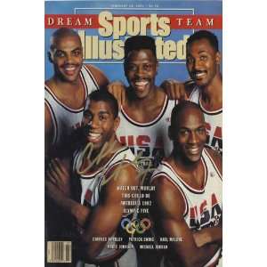  1992 Dream Team Sports Illustrated Autograph Poster 