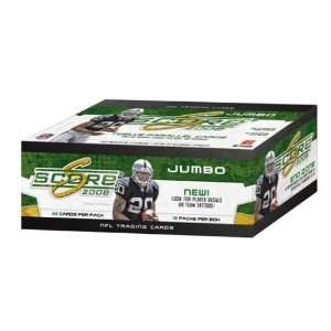   2008 Score NFL Trading Cards Jumbo Packs (12 packs): Sports & Outdoors
